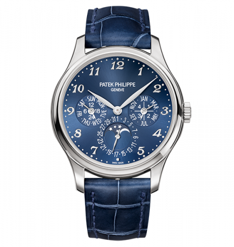 Patek Philippe Perpetual Calendar 5327 White Gold Blue