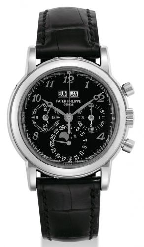 Patek Philippe Perpetual Calendar Chronograph 3970G Black Breguet
