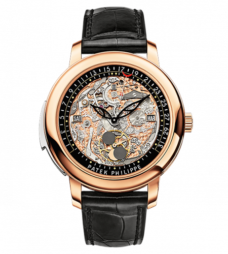 Patek Philippe Minute Repeater Perpetual Calendar 5304 Rose Gold Skeleton