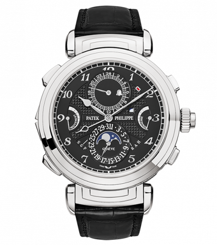 Patek Philippe Grandmaster Chime 6300 White Gold Black