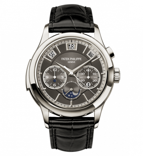 Patek Philippe Minute Repeater Perpetual Calendar Chronograph 5208 Platinum Grey