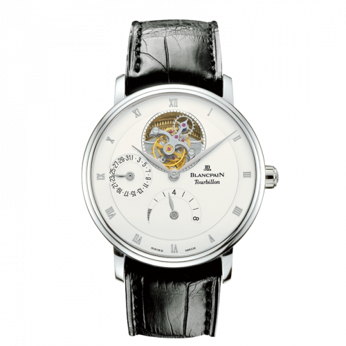 Blancpain Villeret Tourbillon 8 Jours White Gold Opaline