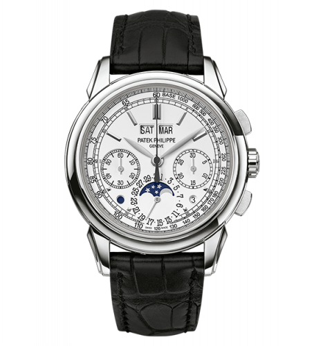 Patek Philippe Perpetual Calendar Chronograph 5270 White Gold Tachymeter