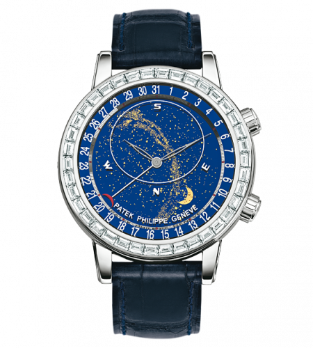 Patek Philippe Celestial 6104 White Gold Blue