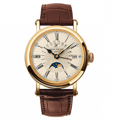 Patek Philippe Perpetual Calendar 5159 Yellow Gold Silver