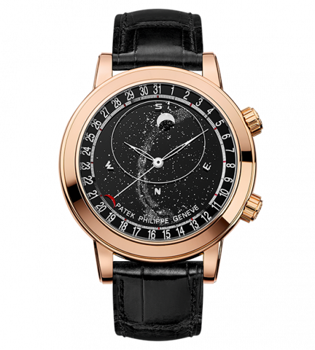 Patek Philippe Celestial 6102 Rose Gold Black