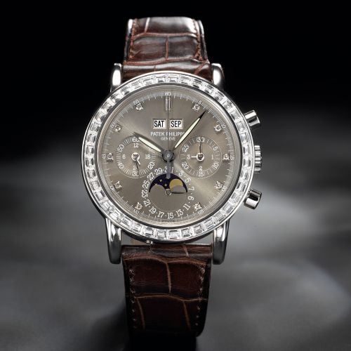 Patek Philippe Perpetual Calendar Chronograph 3990 Platinum Slate