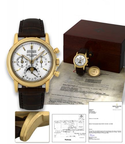 Patek Philippe Perpetual Calendar Chronograph 3970J Luminous