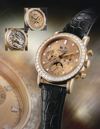 Patek Philippe Perpetual Calendar Chronograph 3990 Rose Gold Pink