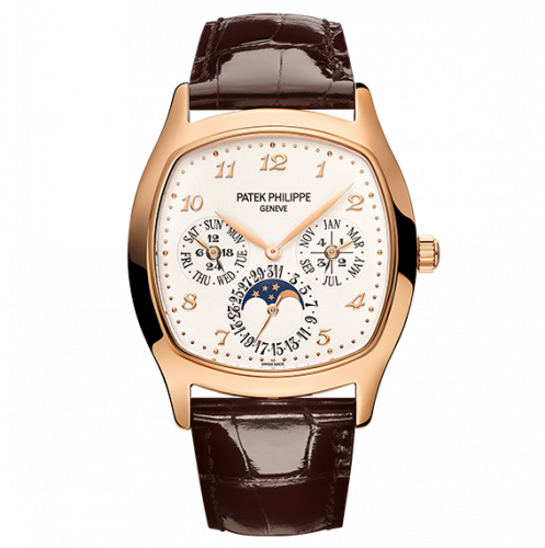 Patek Philippe Perpetual Calendar 5940R Rose Gold Silver