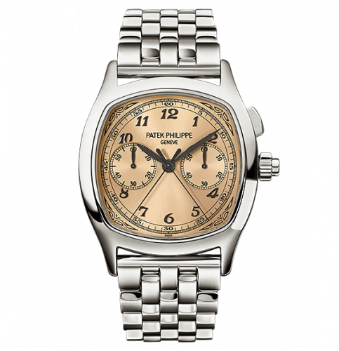 Patek Philippe Split-Seconds Chronograph 5950 Stainless Steel Bronze Bracelet
