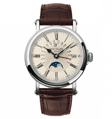 Patek Philippe Perpetual Calendar 5159G White Gold Silver