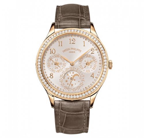 Patek Philippe Perpetual Calendar 7140 Rose Gold Silver-white