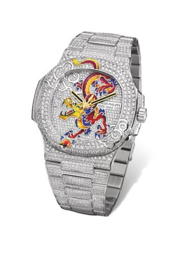 Patek Philippe  Nautilus 5720 White Gold Shanghai