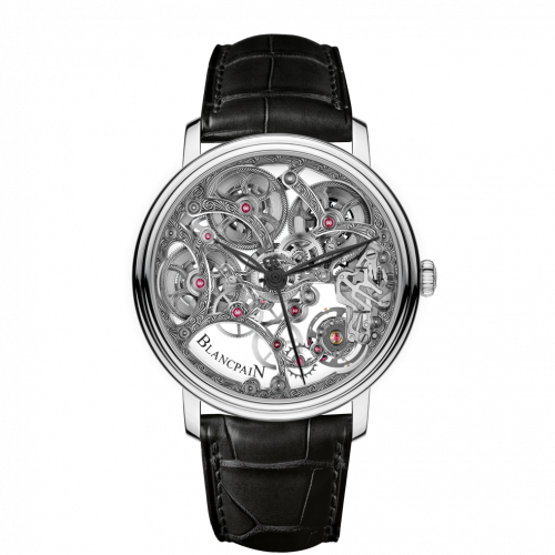 Blancpain Villeret Squelette 8 Jours White Gold