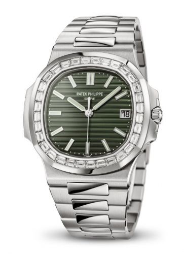 Patek Philippe Nautilus 5711 Stainless Steel Baguette Green
