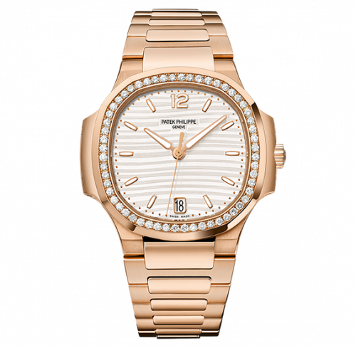 Patek Philippe Nautilus 7118 Rose Gold Silver