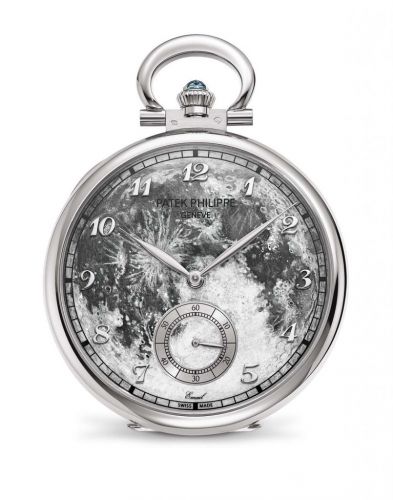 Patek Philippe Pocket Watch Lepine White Gold First Steps on the Moon