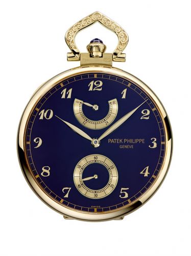 Patek Philippe Pocket Watch Lepine Power Reserve Yellow Gold Matryoshka Dolls