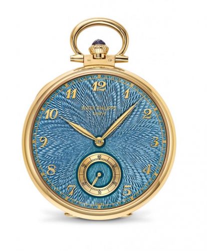 Patek Philippe Pocket Watch Lepine Yellow Gold Bald Eagle