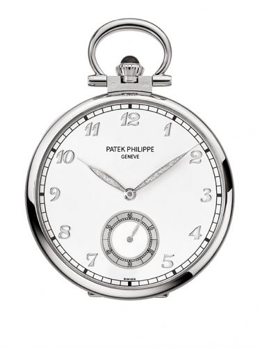 Patek Philippe Pocket Watch Lepine White Gold Place du Molard