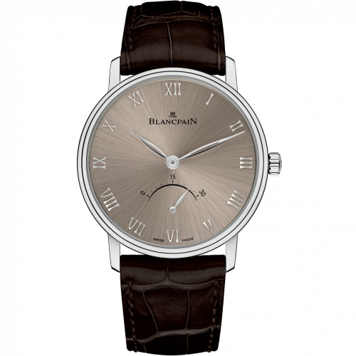 Blancpain Villeret Ultraplate Seconde Rétrograde White Gold Grey