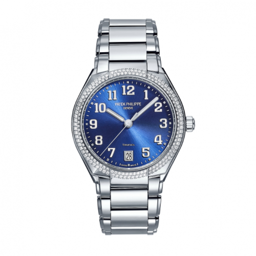 Patek Philippe Twenty-4 Automatic Tiffany Stainless Steel Diamond Blue