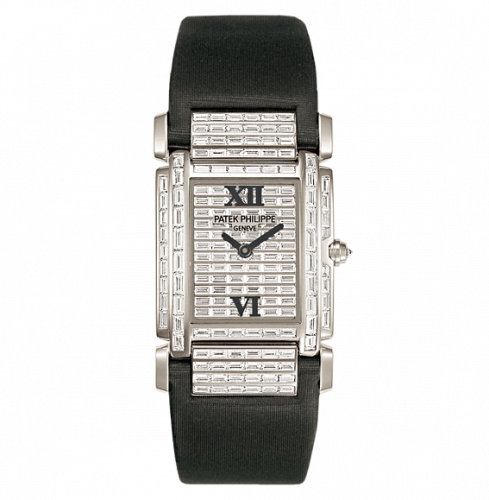 Patek Philippe Twenty~4 4911 White Gold Baguette