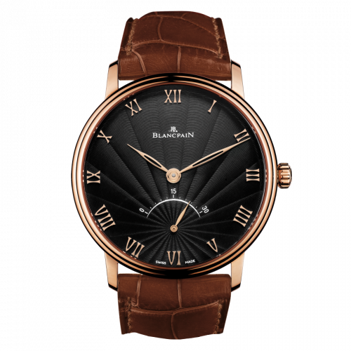 Blancpain Villeret Ultraplate Seconde Rétrograde Red Gold Black