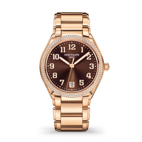 Patek Philippe Twenty-4 Automatic Rose Gold Diamond Brown