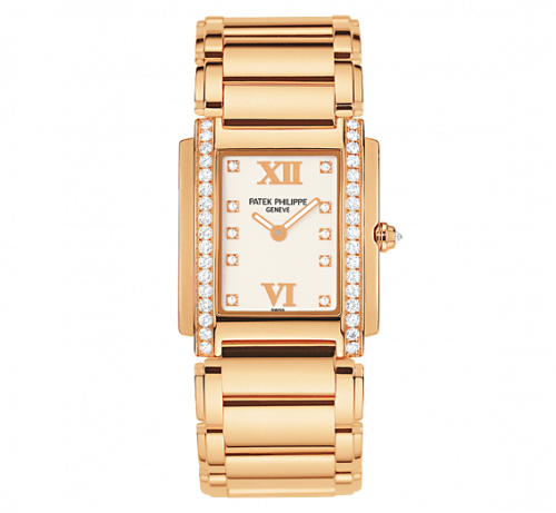 Patek Philippe Twenty~4 4910 Rose Gold White