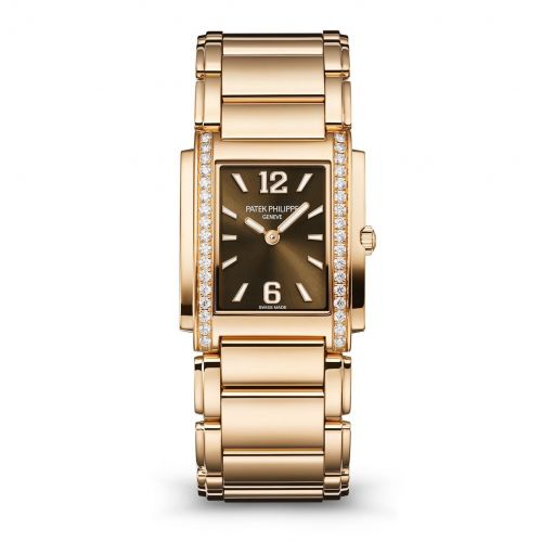 Patek Philippe Twenty~4 Manchette Rose Gold Brown