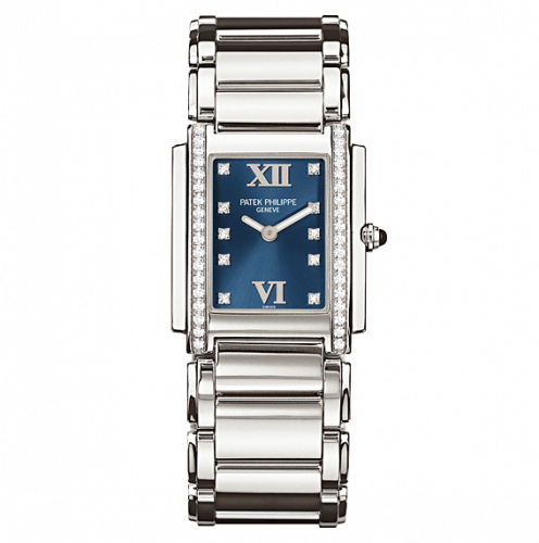 Patek Philippe Twenty~4 4910 Stainless Steel Blue