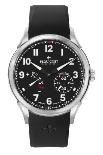 Pequignet Royale Titane Black Rubber