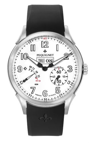 Pequignet Royale Titane White Rubber