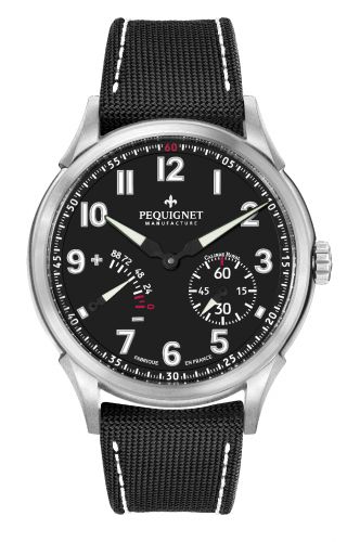Pequignet Royale Titane Black Fabric