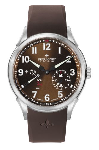 Pequignet Royale Titane Brown Rubber