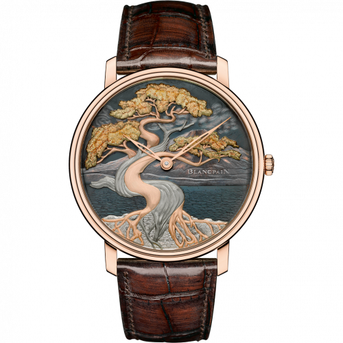 Blancpain Villeret Manuelle Piece Unique Shakudō Pine Tree