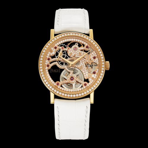 Piaget Altiplano Skeleton 34 Pink Gold Diamond