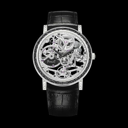 Piaget Altiplano Skeleton White Gold Black Diamonds