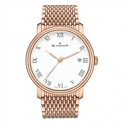 Blancpain Villeret 8 Jours Red Gold Bracelet