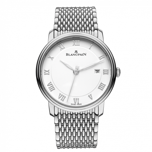 Blancpain Villeret Ultraplate Automatique 40mm Stainless Steel White Bracelet