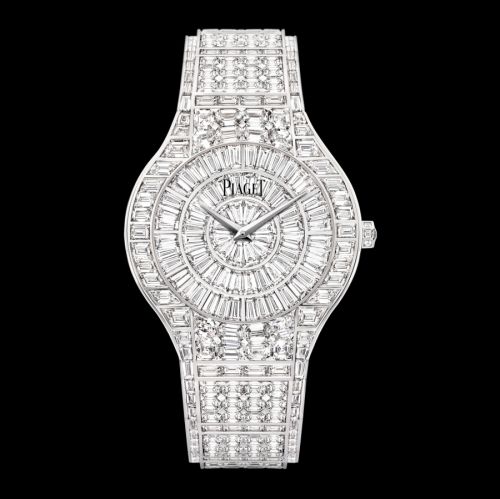 Piaget Polo 38 White Gold Full Diamond