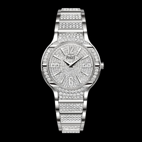 Piaget Polo 32 Quartz White Gold Full Diamond