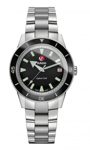 Rado HyperChrome Captain Cook 37 Black Bracelet
