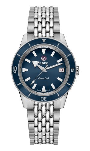 Rado HyperChrome Captain Cook 37 Blue Bracelet