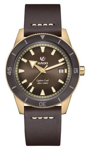 Rado HyperChrome Captain Cook 42 Bronze Brown