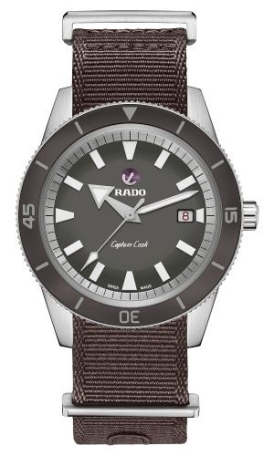 Rado HyperChrome Captain Cook 42 Stainless Steel Grey