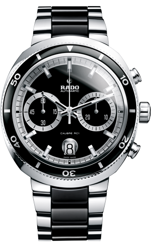 Rado D-Star 200 Chronograph Stainless Steel Ceramic