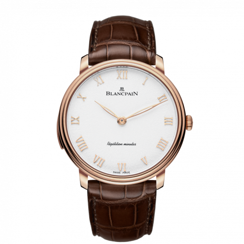 Blancpain Villeret Répétition Minutes Automatique Red Gold